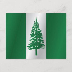 Carte Postale Drapeau de l'île Norfolk