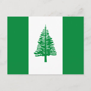Carte Postale Drapeau de l'île Norfolk