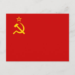 Carte Postale Drapeau de l'Union soviétique