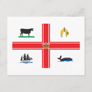 Carte Postale Drapeau de Melbourne