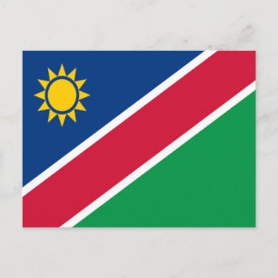 Carte Postale Drapeau de Namibie