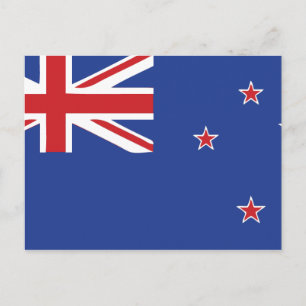 Carte Postale Drapeau de Nouvelle-Zélande