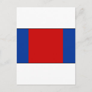 Carte Postale Drapeau de Quito Équateur