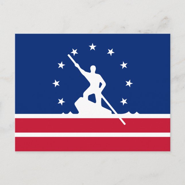 Carte Postale Drapeau de Richmond, Virginie (Devant)