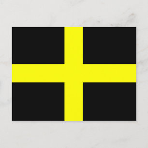 Carte Postale Drapeau de Saint-David Pays de Galles