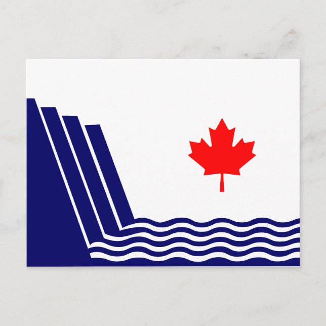 Carte Postale Drapeau de Scarborough (Ontario) (Devant)