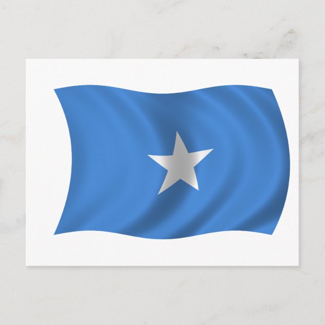 Carte Postale Drapeau de Somalie (Devant)
