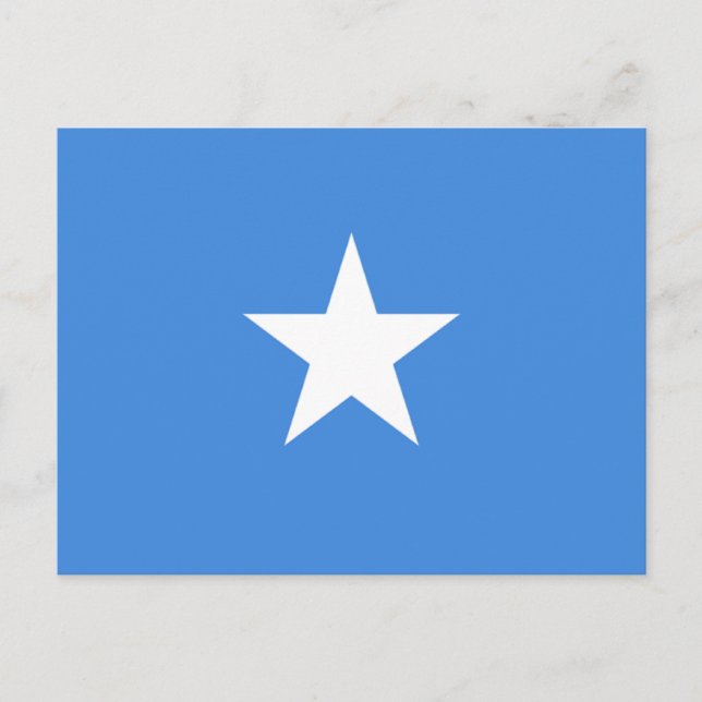 Carte Postale Drapeau de Somalie (Devant)