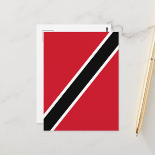 Carte Postale Drapeau de Trinité-et-Tobago