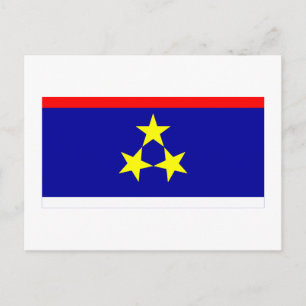 Carte Postale Drapeau de Vojvodina