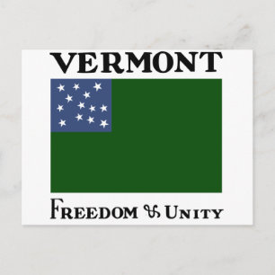 Carte Postale Drapeau des Garçons de la Montagne Vermont