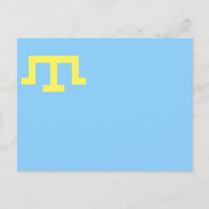 Carte Postale Drapeau des Tatars de Crimée