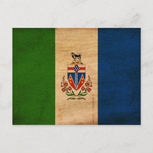 Carte Postale Drapeau des Territoires du Yukon
