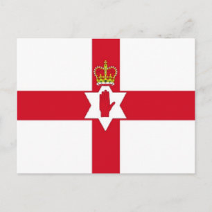 Carte Postale Drapeau d'Irlande du Nord