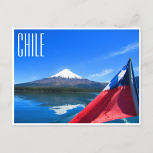 Carte Postale drapeau d'osorno chili