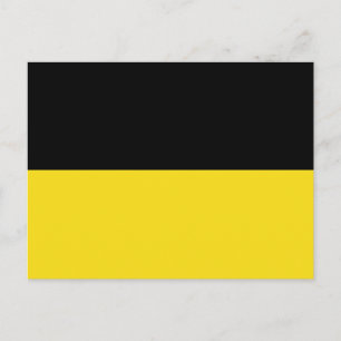 Carte Postale Drapeau du Bade-Wurtemberg