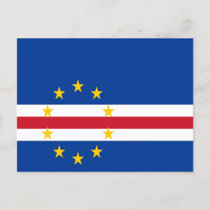 Carte Postale Drapeau du Cap-Vert
