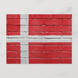 Carte Postale Drapeau du Danemark