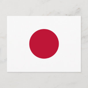 Carte Postale Drapeau du Japon