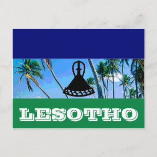 Carte Postale Drapeau du Lesotho