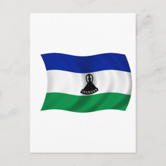 Carte Postale Drapeau du Lesotho