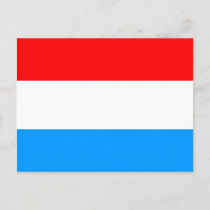 Carte Postale Drapeau du Luxembourg