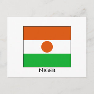 Carte Postale Drapeau du Niger