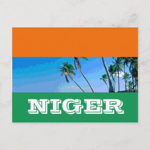 Carte Postale Drapeau du Niger