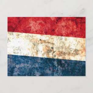 Carte Postale Drapeau du Pays-Bas