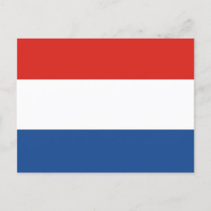 Carte Postale Drapeau du Pays-Bas