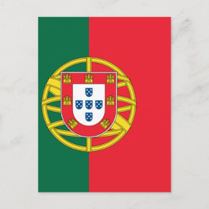 Carte Postale Drapeau du Portugal