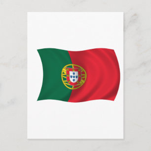 Carte Postale Drapeau du Portugal