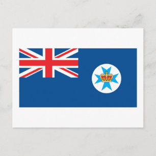 Carte Postale Drapeau du Queensland