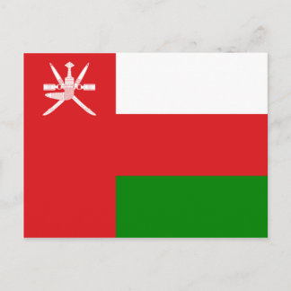 Carte Postale Drapeau du Sultanat d'Oman