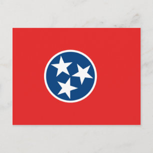 Carte Postale Drapeau du Tennessee