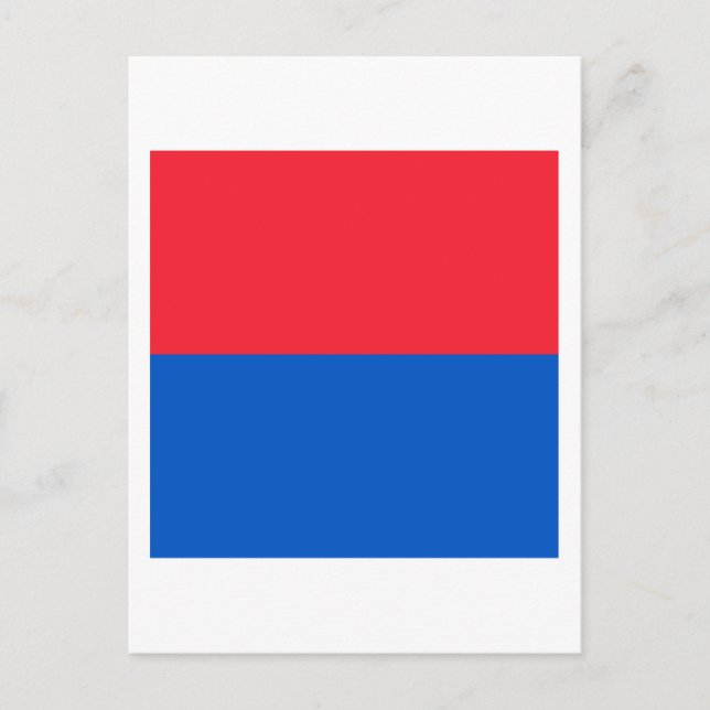 Carte Postale Drapeau du Tessin (Devant)