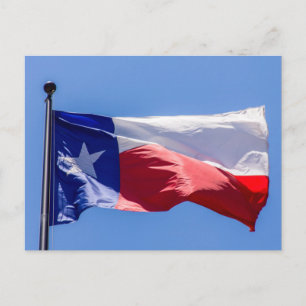 Carte Postale Drapeau du Texas
