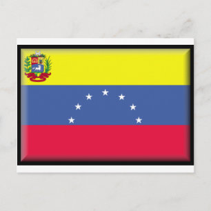Carte Postale Drapeau du Venezuela