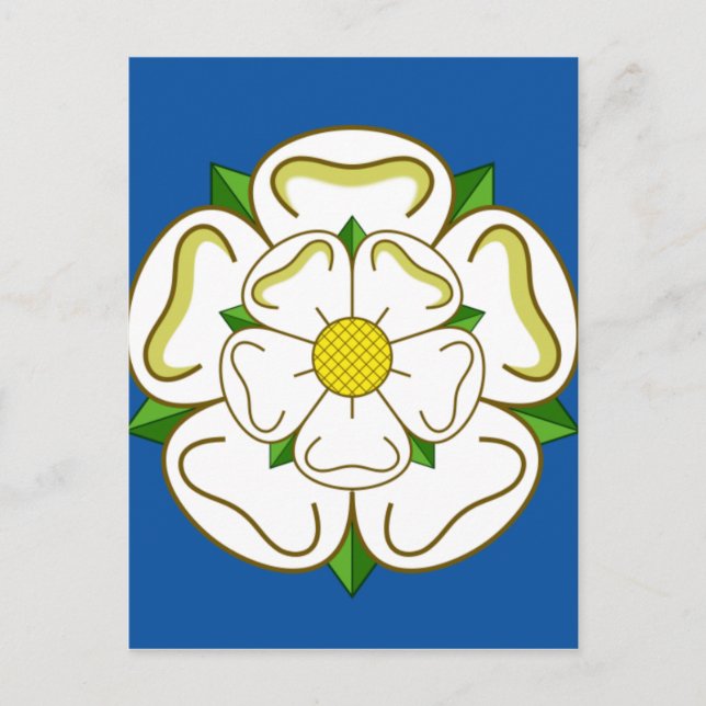 Carte Postale Drapeau du Yorkshire (Devant)