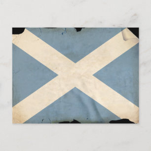Carte Postale Drapeau écossais
