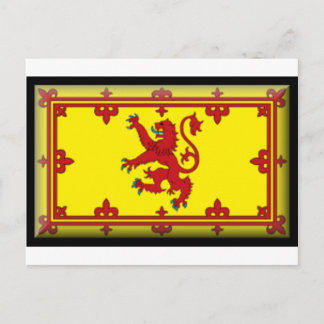 Carte Postale Drapeau écossais