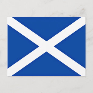 Carte Postale Drapeau écossais