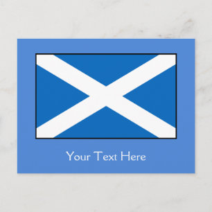 Carte Postale Drapeau écossais