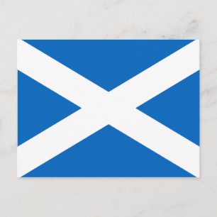 Carte Postale Drapeau écossais