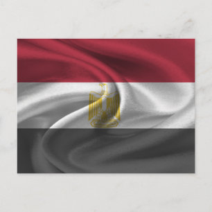 Carte Postale Drapeau égyptien