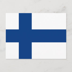 Carte Postale Drapeau finlandais