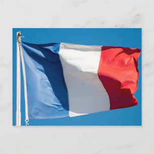 Carte Postale Drapeau France