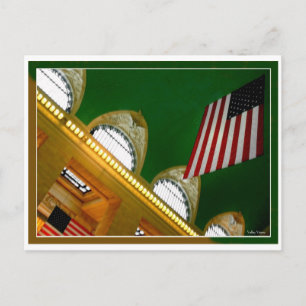 Carte Postale Drapeau Grand Central