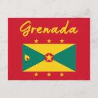 Drapeau Grenade Grenade Caraïbes Carnival Mas