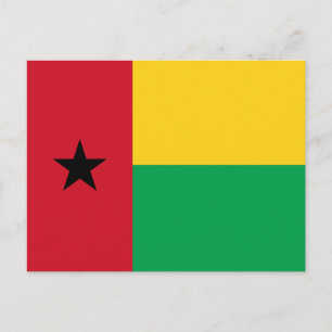 Carte postale Drapeau Guinée-Bissau